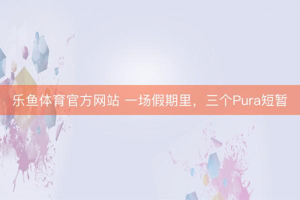 乐鱼体育官方网站 一场假期里，三个Pura短暂